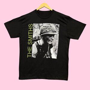 The Smiths Meat Is Murder Album Rock Band Tee L